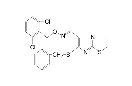 6-(BENZYLTHIO)IMIDAZO[2,1-b]THIAZOLE-5-CARBOXALDEHYDE, O-(2,6-DICHLOROBENZYL)OXIME