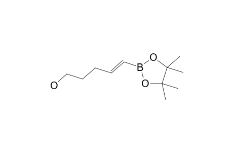 5-(4,4,5,5-Tetramethyl-1,3,2-dioxaborolan-2-yl)pent-4-en-1-ol