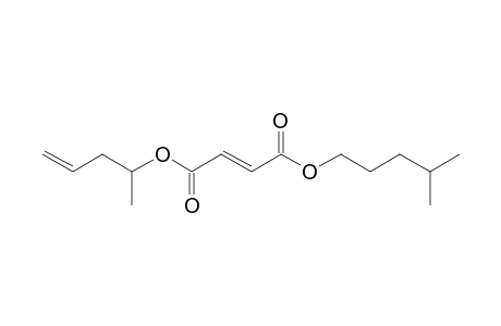 Fumaric acid, isohexyl pent-4-en-2-yl ester