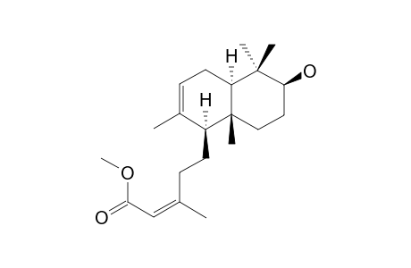 METHYL-3-BETA-HYDROXY-LABDA-7,13Z-DIEN-15-OATE