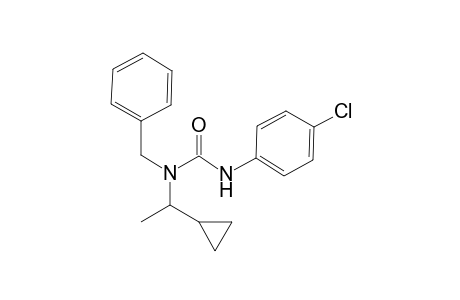 N-benzyl-N'-(4-chlorophenyl)-N-(1-cyclopropylethyl)urea
