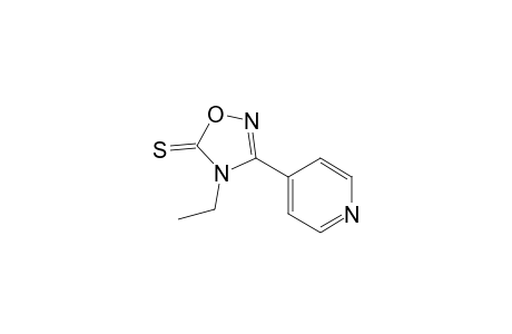 4-ETHYL-3-(4-PYRIDYL)-1,2,4-OXADIAZOLE-5(4H)-THIONE