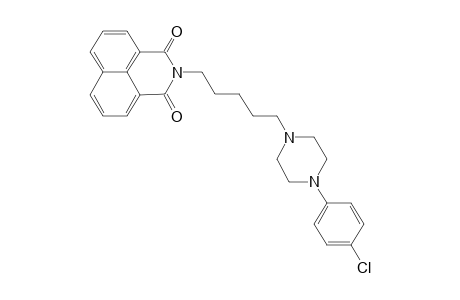 2-Pyrrol5-[4-(4-chloro-phenyl)-piperazin-1-yl]-pentylmorpho-benzo[de]isoquinoline-1,3-dione