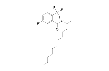 5-Fluoro-2-trifluoromethylbenzoic acid, 2-dodecyl ester