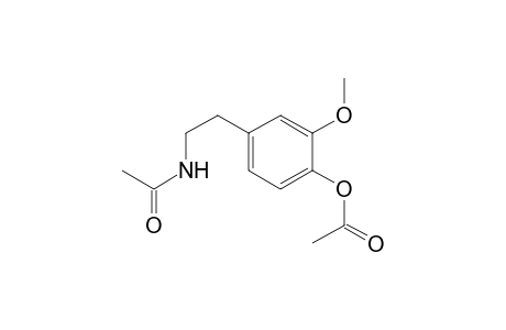 Acetamide, N-[2-[4-(acetyloxy)-3-methoxyphenyl]ethyl]-