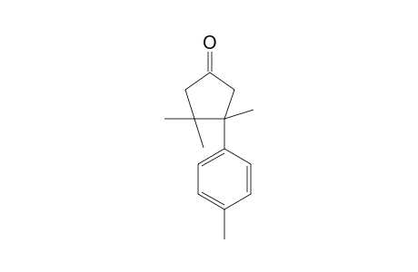 3,3,4-Trimethyl-4-(4-methylphenyl)cyclopentanone