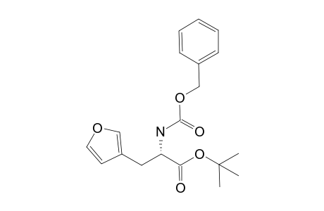 t-Butyl (S)-2-[(benzyloxy)carbonylamino]-3-(furan-3'-yl)propanoate