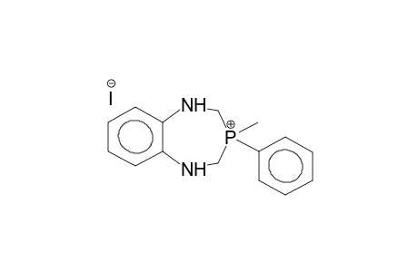 3-PHENYL-3-METHYL-6,7-BENZO-1,5-DIAZA-3-PHOSPHEPANONIUM IODIDE