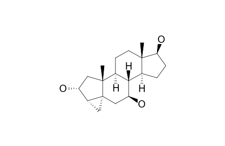 3-ALPHA,5-CYCLO-5-ALPHA-ANDROSTAN-2-ALPHA,7-BETA,17-BETA-TRIOL