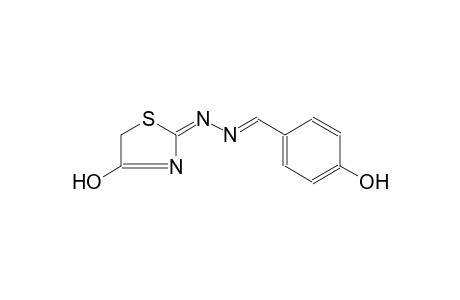 4-hydroxybenzaldehyde ((2E)-4-hydroxy-1,3-thiazol-2(5H)-ylidene)hydrazone