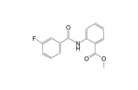 benzoic acid, 2-[(3-fluorobenzoyl)amino]-, methyl ester
