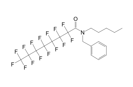 Pentadecafluorooctanoylamide, N-benzyl-N-pentyl-