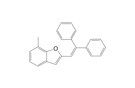 2-(a-Diphenylethenyl)-7-methylbenzofuran