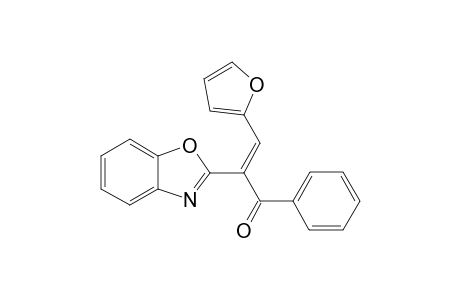 (2E)-2-(1,3-benzoxazol-2-yl)-3-(2-furyl)-1-phenyl-2-propen-1-one