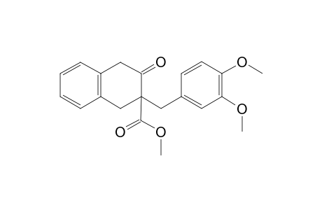 METHYL-1,2,3,4-TERAHYDRO-2-(3',4'-DIMETHOXYBENZYL)-3-OXONAPHTHALENE-2-CARBOXYLATE