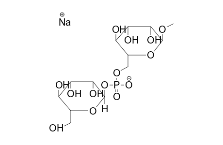 METHYL 6-O-ALPHA-D-MANNOPYRANOSYLPHOSPHO-ALPHA-D-MANNOPYRANOSIDE,SODIUM SALT