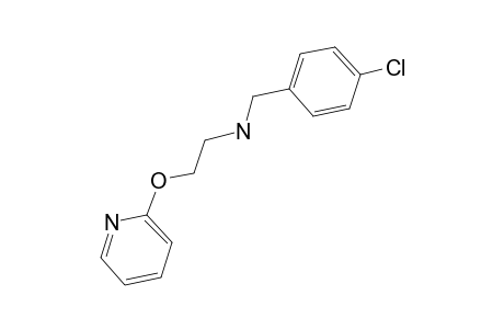 [(4-Chlorophenyl)methyl][2-(pyridin-2-yloxy)ethyl]amine