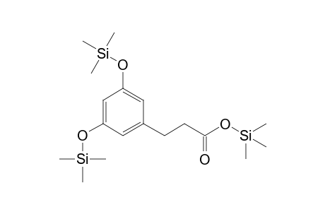 Trimethylsilyl 3-[3',5'-bis(trimethylsilyloxy)-phenyl]-1-propanoate