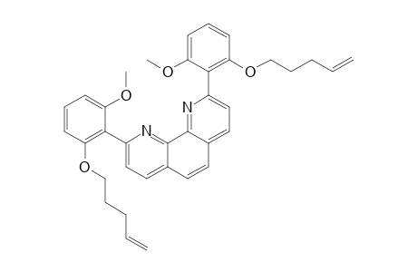 2,9-bis(2-Methoxy-6-pent-4-enoxy-phenyl)-1,10-phenanthroline