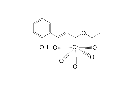 Pentacarbonyl[1-ethoxy-trans-3-(2-hydroxyphenyl)-2-propenylidene]chromium(0)