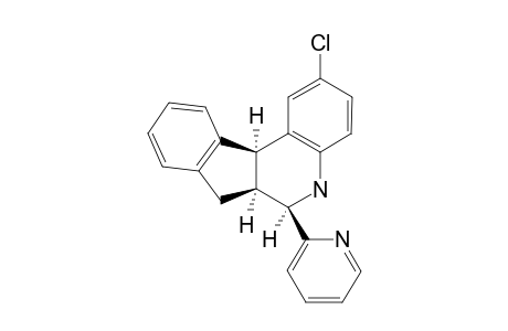 (6R,6aS,11bS)-2-Chloro-6-pyridin-2-yl-5,6a,7,11b-tetrahydro-6H-indeno[2,1-c]quinoline