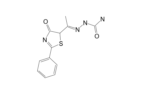 5-[1-(Aminocarbonylazo)ethylene]-2-phenylthiazolin-4-one