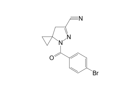 4,5-Diazaspiro[2,4]hept-5-ene-6-carbonitrile, 4-(4-bromobenzoyl)-