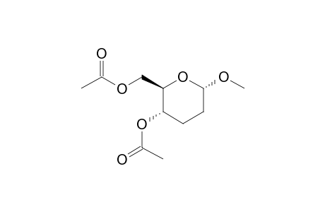 Methyl-4,6-di-o-acetyl-2,3-dideoxy-D-erythro-hexopyranoside