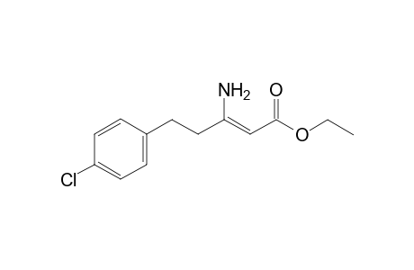 (2Z)-Ethyl 3-Amino-5-(4-chlorophenyl)pent-2-enoate