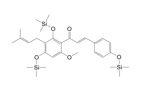 Xanthohumol, tri-TMS