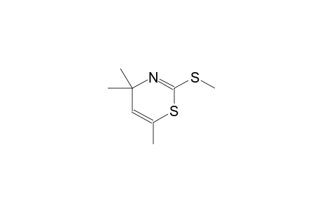 4,4,6-TRIMETHYL-2-METHYLTHIO-4H-1,3-THIAZINE