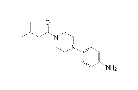 4-[4-(3-Methylbutanoyl)-1-piperazinyl]aniline