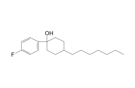 1-(4-Fluorophenyl)-4-heptylcyclohexanol