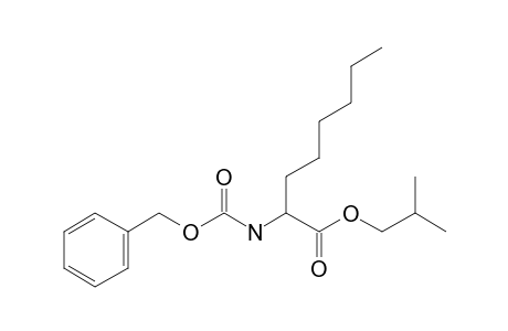 2-Aminocaprylic acid, N-benzyloxycarbonyl-, isobutyl ester