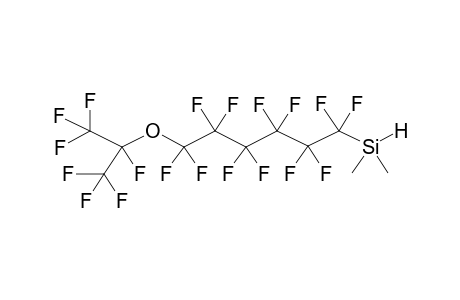 6-DIMETHYLSILYL-PERFLUORO-HEXYL HEPTAFLUOROISOPROPYL ETHER