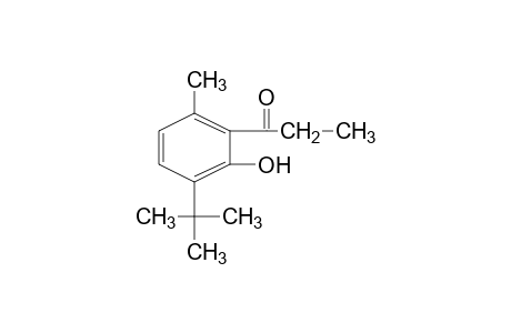 3'-tert-butyl-2'-hydroxy-6'-methylpropiophenone