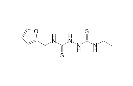 N~1~-ethyl-N~2~-(2-furylmethyl)-1,2-hydrazinedicarbothioamide