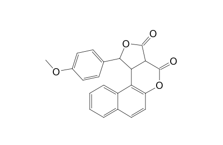 1-(4-Methoxyphenyl)-1,3a,4,11c-tetrahydro-3H-benzo[f]furo[3,4-c]chromen-3,4-dione