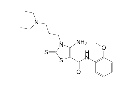 5-thiazolecarboxamide, 4-amino-3-[3-(diethylamino)propyl]-2,3-dihydro-N-(2-methoxyphenyl)-2-thioxo-