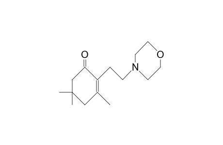 3,5,5-TRIMETHYL-2-(2-MORPHOLINOETHYL)-2-CYCLOHEXEN-1-ON