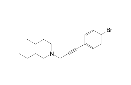 [3-(4-Bromophenyl)prop-2-ynyl]dibutylamine