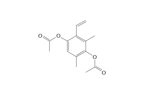 HYDROQUINONE, 2,6-DIMETHYL- 3-VINYL-, DIACETATE