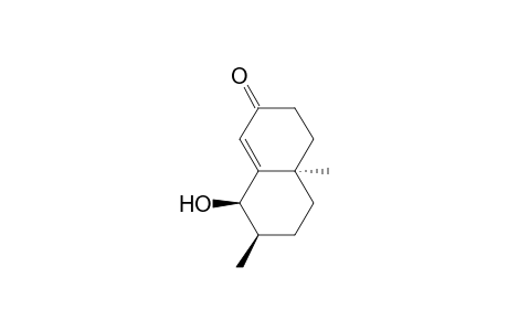 2(3H)-Naphthalenone, 4,4a,5,6,7,8-hexahydro-8-hydroxy-4a,7-dimethyl-, (4a.alpha.,7.beta.,8.beta.)-(.+-.)-