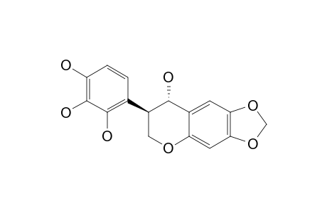 BOLUSANTHOL-A;4,2',3',4'-TETRAHYDROXY-6,7-METHYLENEDIOXYISOFLAVAN