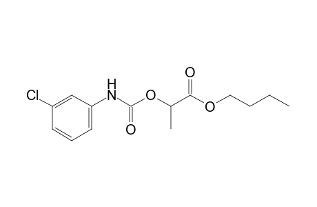 lactic acid, butyl ester, m-chlorocarbanilate