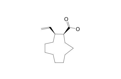 cis-2-Ethenylcycloundecanecarboxylic acie