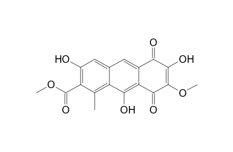 Methyl 3,6,9-trihydroxy-7-methoxy-1-methyl-5,8-dioxo-5,8-dihydroanthracene-2-carboxylate