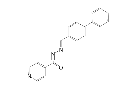 N'-[(E)-[1,1'-biphenyl]-4-ylmethylidene]isonicotinohydrazide