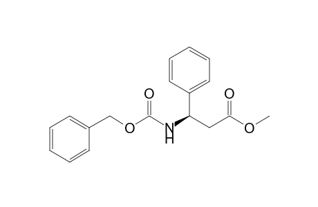 (3R)-3-(benzyloxycarbonylamino)-3-phenyl-propionic acid methyl ester