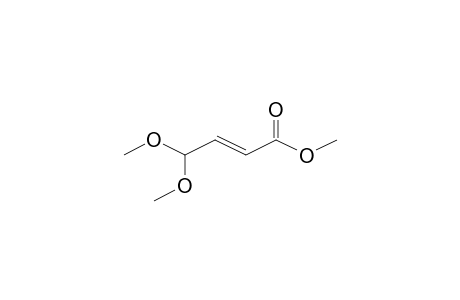 4,4-Dimethoxy-trans-2-butenoic acid, methyl ester